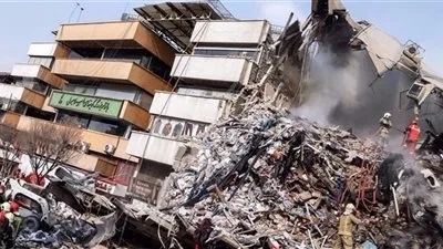 إيران: لا مؤشرات لعمل إرهابي وراء انهيار المبنى التجاري