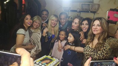 محمد السبكي ورجال أعمال وسياسيين في عيد ميلاد إيناس مكي (صور)