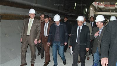 وزير النقل: 43% نسبة إنجاز تنفيذ أعمال المرحلة الرابعة بالخط الثالث للمترو 