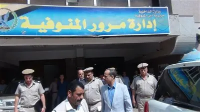 تحرير 8774 مخالفة مرورية بالمنوفية وإزالة 2271 حالة إشغالات