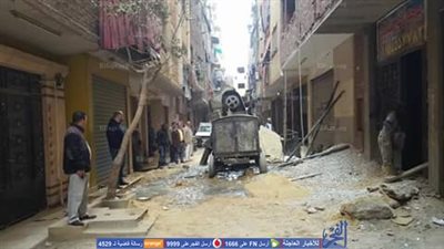 حملة لإزالة الإشغالات بحي بولاق الدكرور