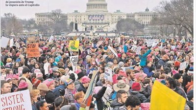 صحف دولية: نساء العالم يتحدن ضد ترامب (صور)