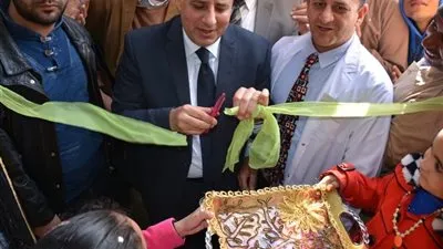 افتتاح مجمع الخدمات بقرية الكنايس في البحيرة (صور)