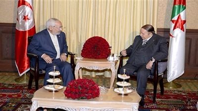 بوتفليقة يستقبل رئيس حركة النهضة التونسية