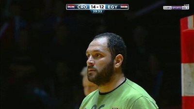 كأس العالم لليد.. تصدي رائع من هادي رفعت أمام كرواتيا (فيديو) 