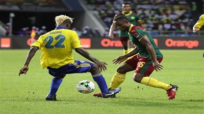 صور مباراة الجابون والكاميرون بكأس الأمم الإفريقية 