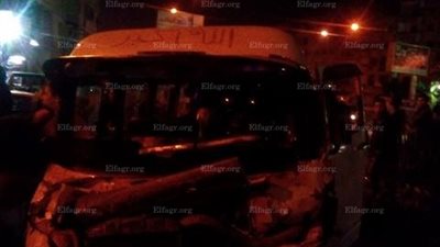 عاجل.. إصابة 15 شخصا في حادث تصادم بشبرا الخيمة (صور)