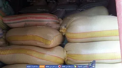 ضبط مخزن أرز في فارسكور بدمياط (صور)