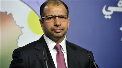 رئيس البرلمان العراقي يلتقي وفدًا من معهد 