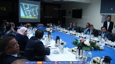 مناقشة المخطط التفصيلي لفرع جامعة جنوب الوادي.. (صور)