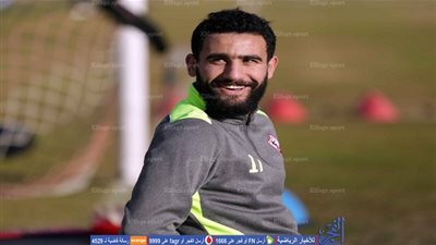 صور التدريب الفردي لباسم مرسي بكاميرا الفجر الرياضي 