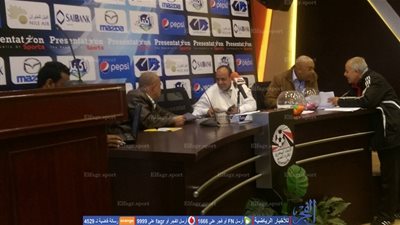 صور إجراء قرعة مسابقات الكرة النسائية بكاميرا الفجر الرياضي 