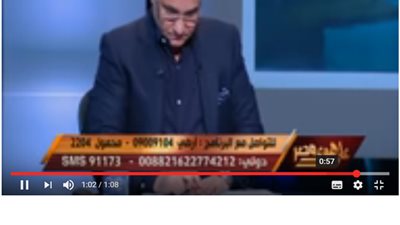 عبد الرحيم علي يدخل في نوبة بكاء على الهواء  