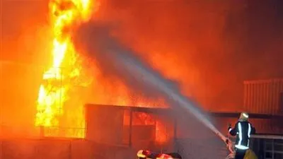 اندلاع حريق داخل شقة في الهرم