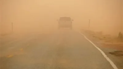 الإنذار المبكر يصدر تنبيهاً متقدماً لتبوك: شبه انعدام بالرؤية