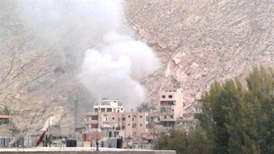 قوات الأسد تقصف عين الفيجة وتجتاح بلدة بالغوطة