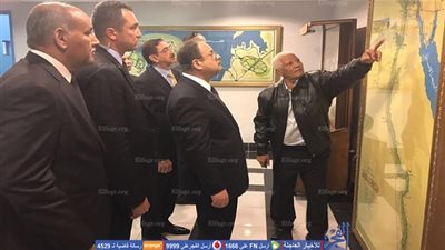 وزير الداخلية يتفقد خدمات تأمين السد العالى بأسوان