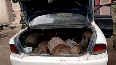 عاجل.. ضبط سيارة مفخخة قبل تفجيرها بوسط سيناء 