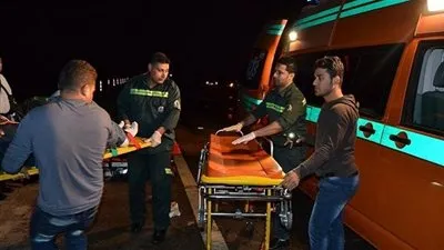 إصابة 4 أشخاص في حادث تصادم بالخليفة