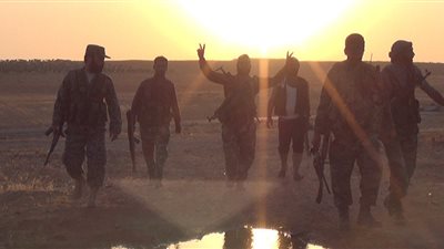 أول وفد عسكري سوري في الأردن