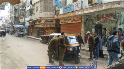 حملة لضبط التكاتك بدمياط .. ومدير المرور: نقدم تسهيلات في الترخيص (صور)