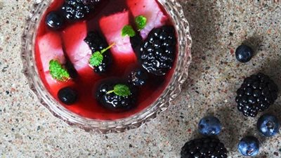 طريقة عمل الرنجة بالتوت