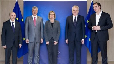 زعيما صربيا وكوسوفو يتفقان على مواصلة الحوار