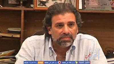 شاهد.. أول صورة لـ خالد يوسف بعد إخلاء سبيله