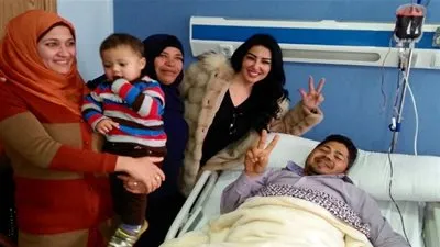 سمية الخشاب بعد زيارتها لمصابي الجيش والشرطة: 