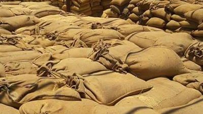 ضبط أميني شونتين تصرفا في 10 آلاف طن قمح ببني سويف