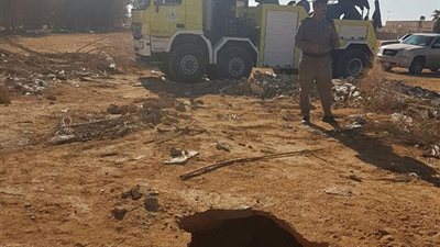 إنقاذ مواطن وقع في بئر قديمة بطبرجل