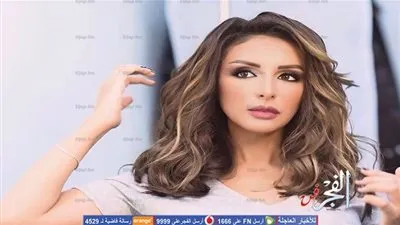 أنغام مع عمرو أديب فى برنامج 