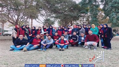 حديقة الطفل تستقبل معسكر لإعداد كوادر طلابية (صور)