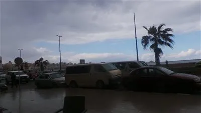 أمطار متوسطة على أغلب مناطق الإسكندرية
