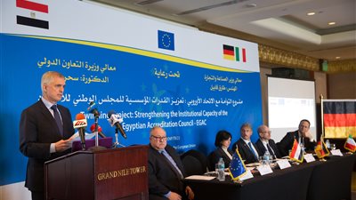 الاتحاد الأوروبي: ندعم الحكومة المصرية لتعزيز قدرة المؤسسات المسؤولة 