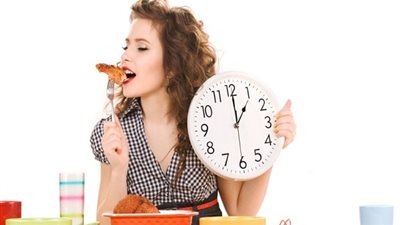 تناولي الطعام في هذه الأوقات لتخسري الوزن الزائد