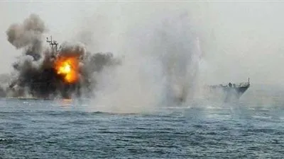 عاجل .. قصف بارجة سعودية قبالة السواحل الغربية لليمن (الصور)