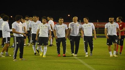 مران المنتخب.. إصابة صلاح وغياب عبدالشافي والنني