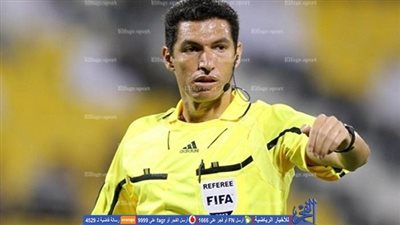 جهاد جريشة حكما للسوبر الإفريقي بين صن دوانز ومازيمبي