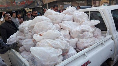 ضبط كمية من الدواجن المذبوحة غير صالحة للاستهلاك الآدمي بالمريوطية