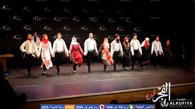 حفل فني لفرقة الفالوجا على أنغام الدبكة الفلسطينية بمعرض الكتاب..الجمعة
