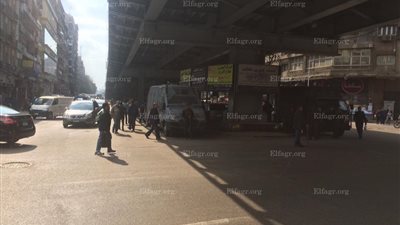 انتشار أمني في شارع التحرير بالدقي تزامنا مع ذكرى مذبحة بورسعيد (صور) 