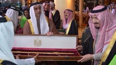 سيف بن زايد يحضر افتتاح مهرجان الجنادرية الـ 31 (صور)