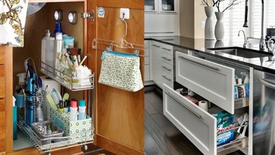 بهذه الأفكار.. تخلصي من الفوضى بمطبخك