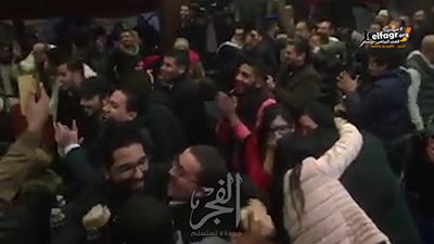البورسعيدية يحتفلون بصعود المنتخب لنهائي إفريقيا (فيديو)