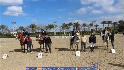 انتهاء منافسات الدرجة السادسة من كأس مصر لقفز الموانع (صور)