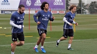 مودريتش ومارسيلو يعودان لتدريبات ريال مدريد