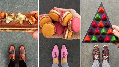 أخر تقاليع موضة الرجال.. أحذية بلون الحلويات! (صور)