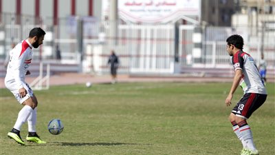 صور مباراة الزمالك وكهرباء القاهرة الودية قبل مباراة السوبر وأول ظهور لباولو