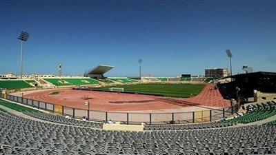 بالصور.. استكمال صيانة استاد النادي المصري تحسبا لمباريات الكونفدرالية 